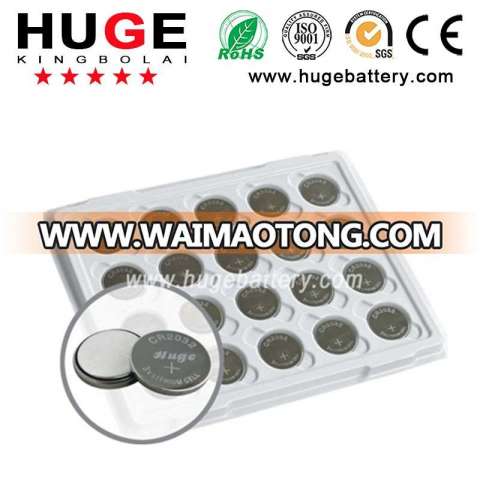 Factory price and high quality 3V CR2032 Lithium Battery