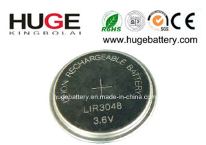 3.6V Lir3048 Lithium Button Cell Battery (LIR3048)